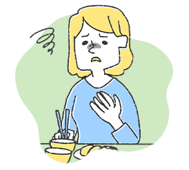 胸焼け・つかえ感