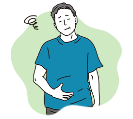 お腹の張り・痛み